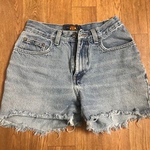 Vintage High Waisted Jean Shorts